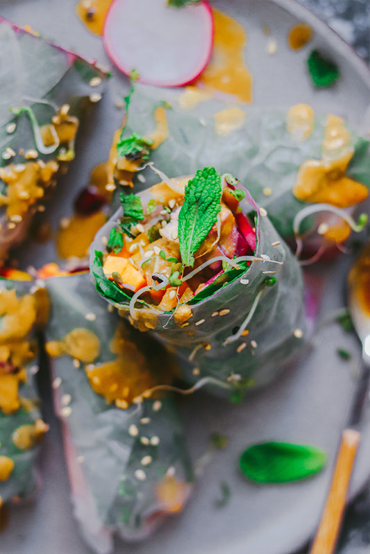 ROLLITOS VIETNAMITAS VEGANOS Y SIN GLUTEN