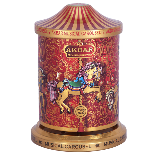 Carrusel Hoja Te Negro y Verde - Akbar