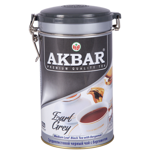 Te Negro Earl Grey En Hoja Lata Hermética De 225 Grs.