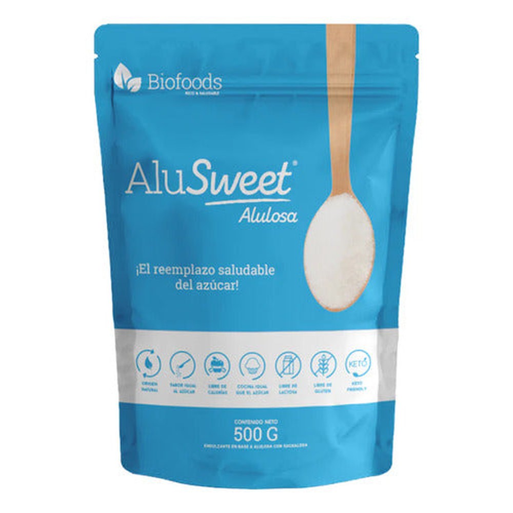 Endulzante Alulosa En Polvo 500g Alusweet
