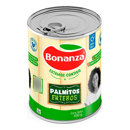 Palmitos Enteros 400g Bonanza