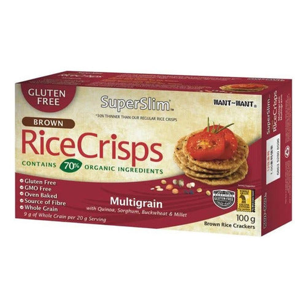 Galletas De Arroz Integral Multigranos 100 Gr.