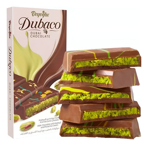 Chocolate Dubai Pistacho 95g Dubaco