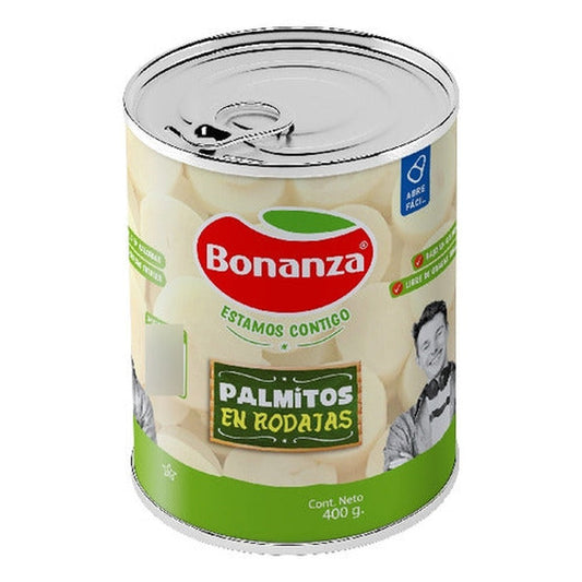Palmitos En Rodajas 400g Bonanza