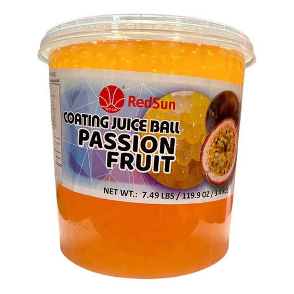 Perlas Popping Boba 3,4 Kg Bubble Milk Tea Red Sun