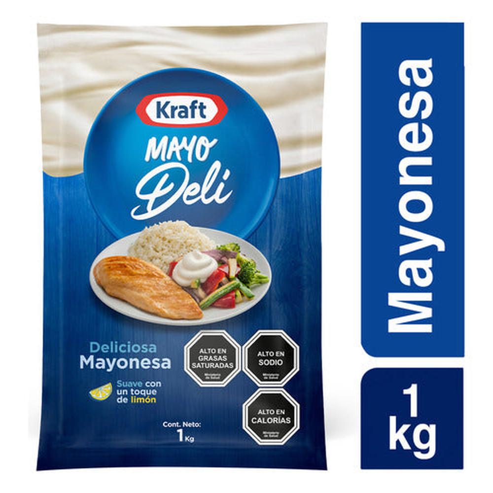 Mayonesa Kraft Mayo Deli Regular Doypack Food Service 1kg