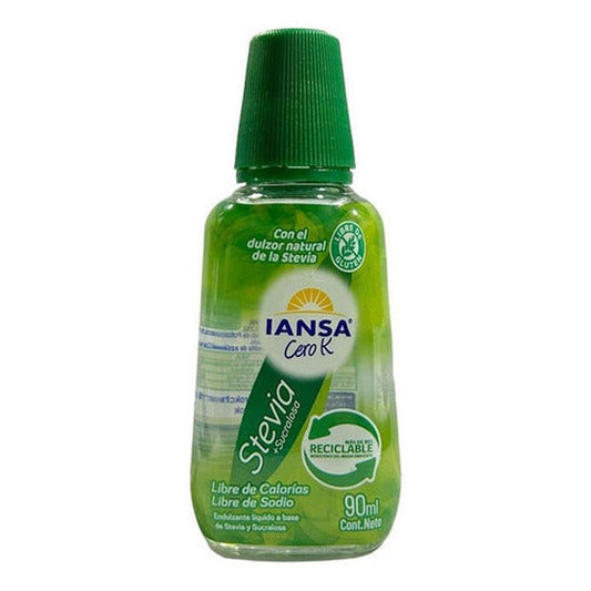 Endulzante Iansa Cero-k Stevia Sucralosa 90ml
