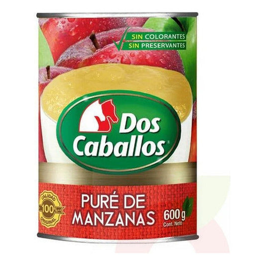 Puré De Manzanas 600g Conserva Dos Caballos
