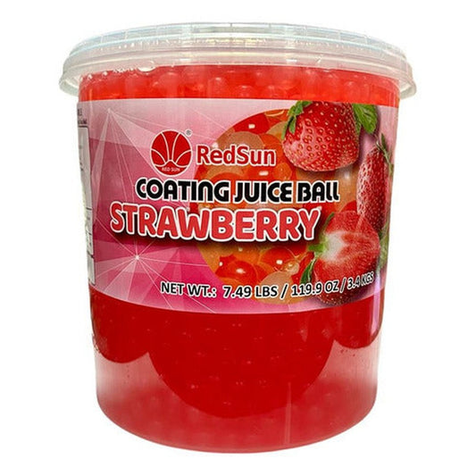 Perlas Popping Boba 3,4 Kg Bubble Milk Tea Red Sun
