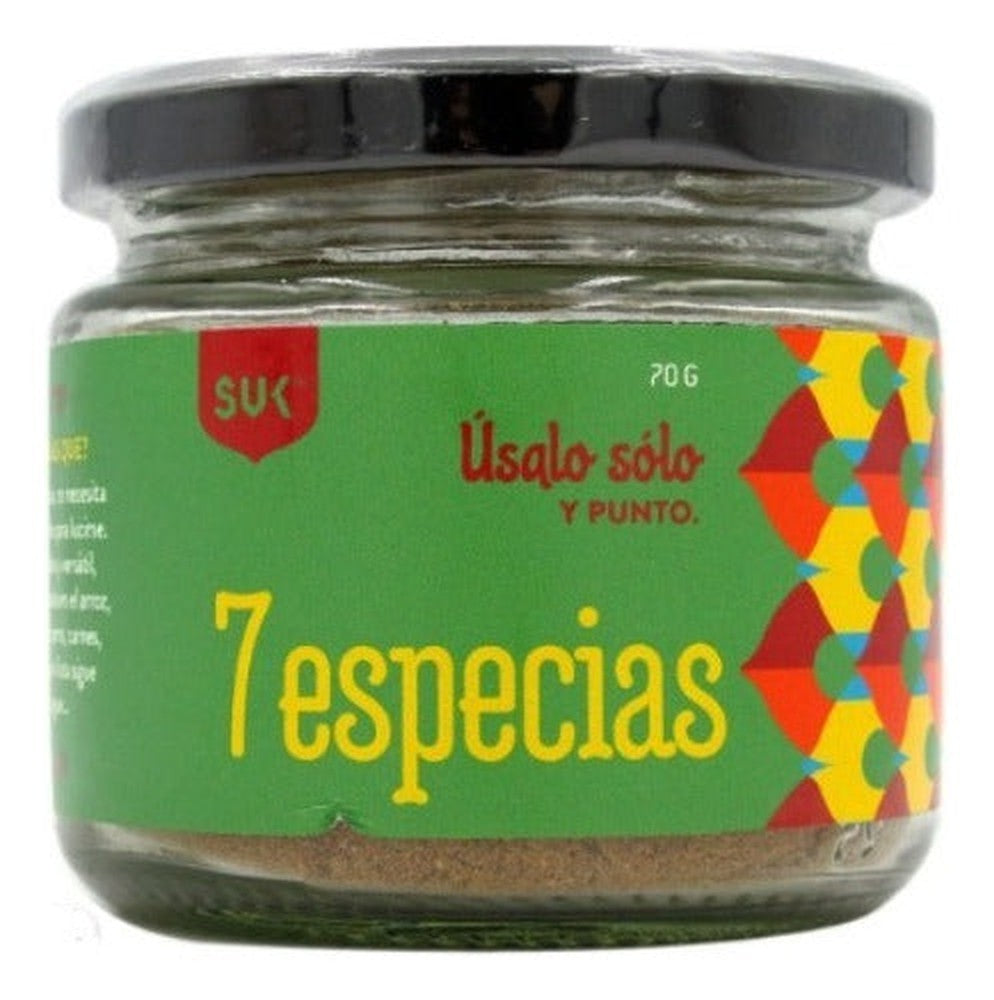 Baharat 7 Especias 70g - Siete Especies - Suk