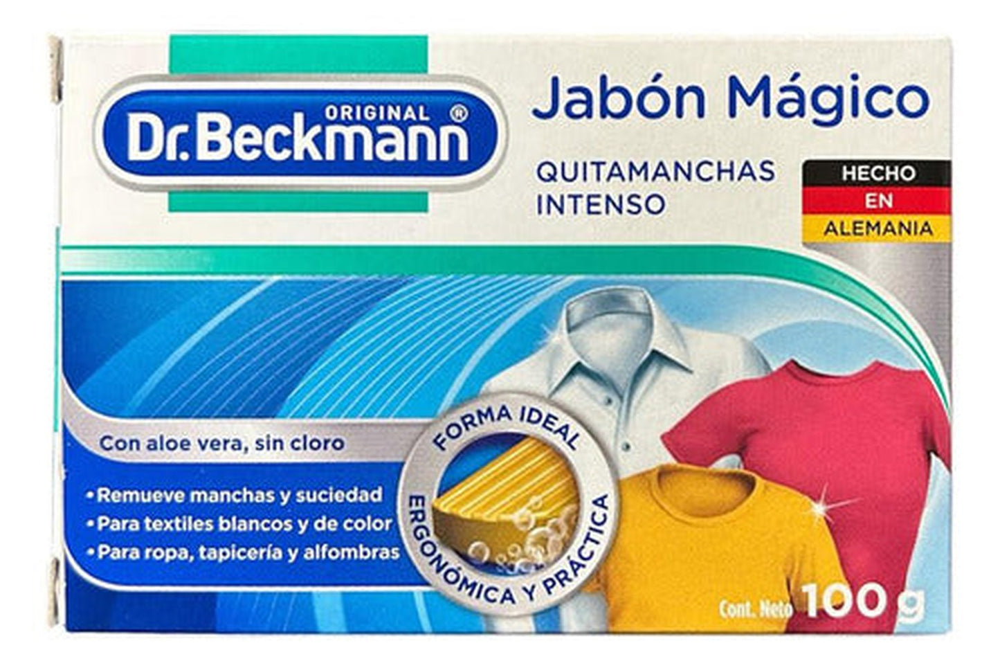 Jabón Mágico 100g Quitamanchas Intenso Dr. Beckmann