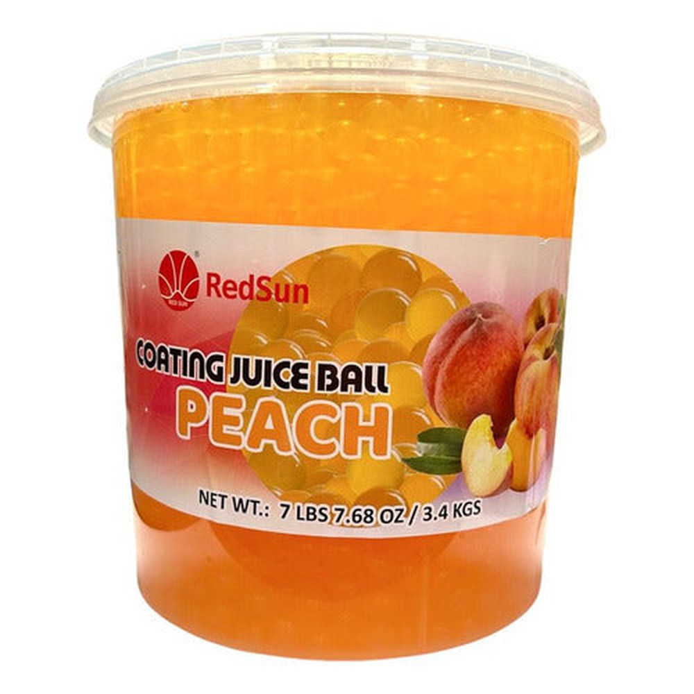 Perlas Popping Boba 3,4 Kg Bubble Milk Tea Red Sun