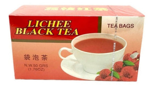 Te Rojo Lychee 25 Bolsitas Butterfly