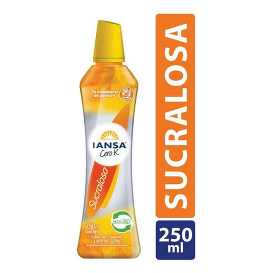 Endulzante Sucralosa Iansa Cero-k 250 Ml