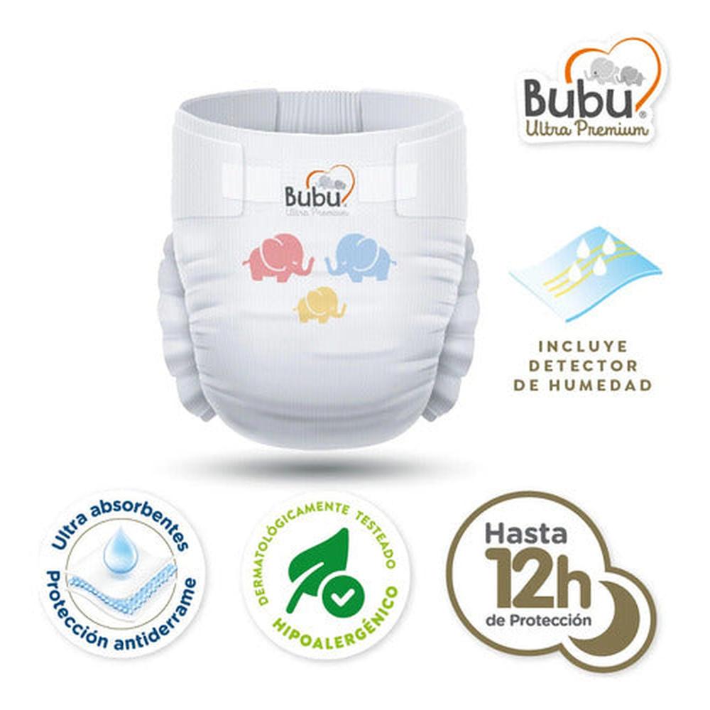 Pañales Ultra Premium Bubu Talla G | Xg | Xxg Pack 14 O 18un Género Sin Género Tamaño Extra Grande (xg)