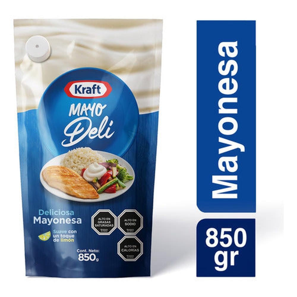 Mayonesa Kraft Mayo Deli Regular Doypack 850g