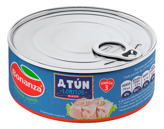 Atún Lomitos En Aceite 160g Bonanza