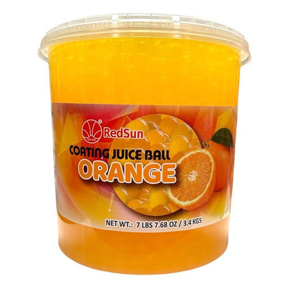 Perlas Popping Boba 3,4 Kg Bubble Milk Tea Red Sun