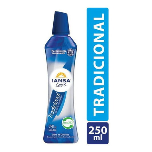 Endulzante Sacarina Sucralosa 250ml Trad. Iansa
