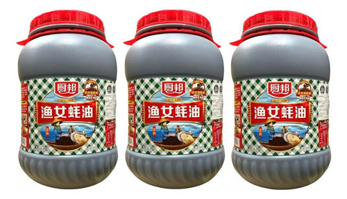 Pack 3x Salsa De Ostras 6kg - Lireke