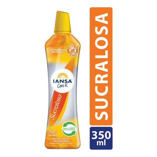 Endulzante Sucralosa Iansa Cero-k 350 Ml