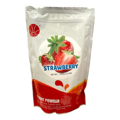 Polvo Para Bubble Tea 1 Kg Sabor Frutilla