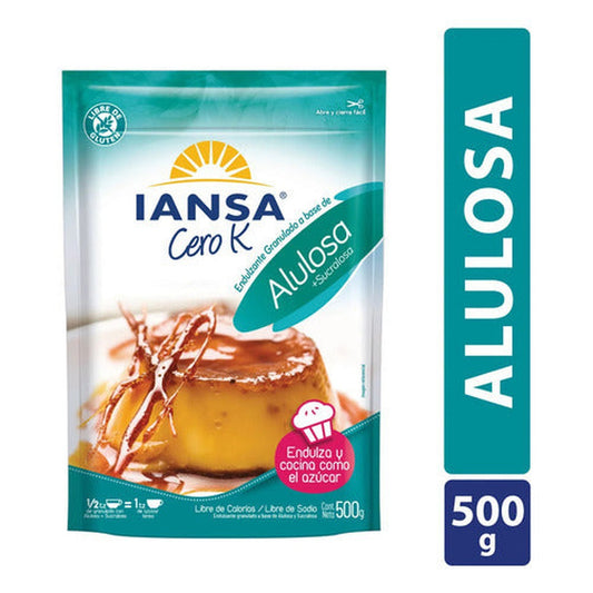 Alulosa Endulzante Granulado 500g Iansa