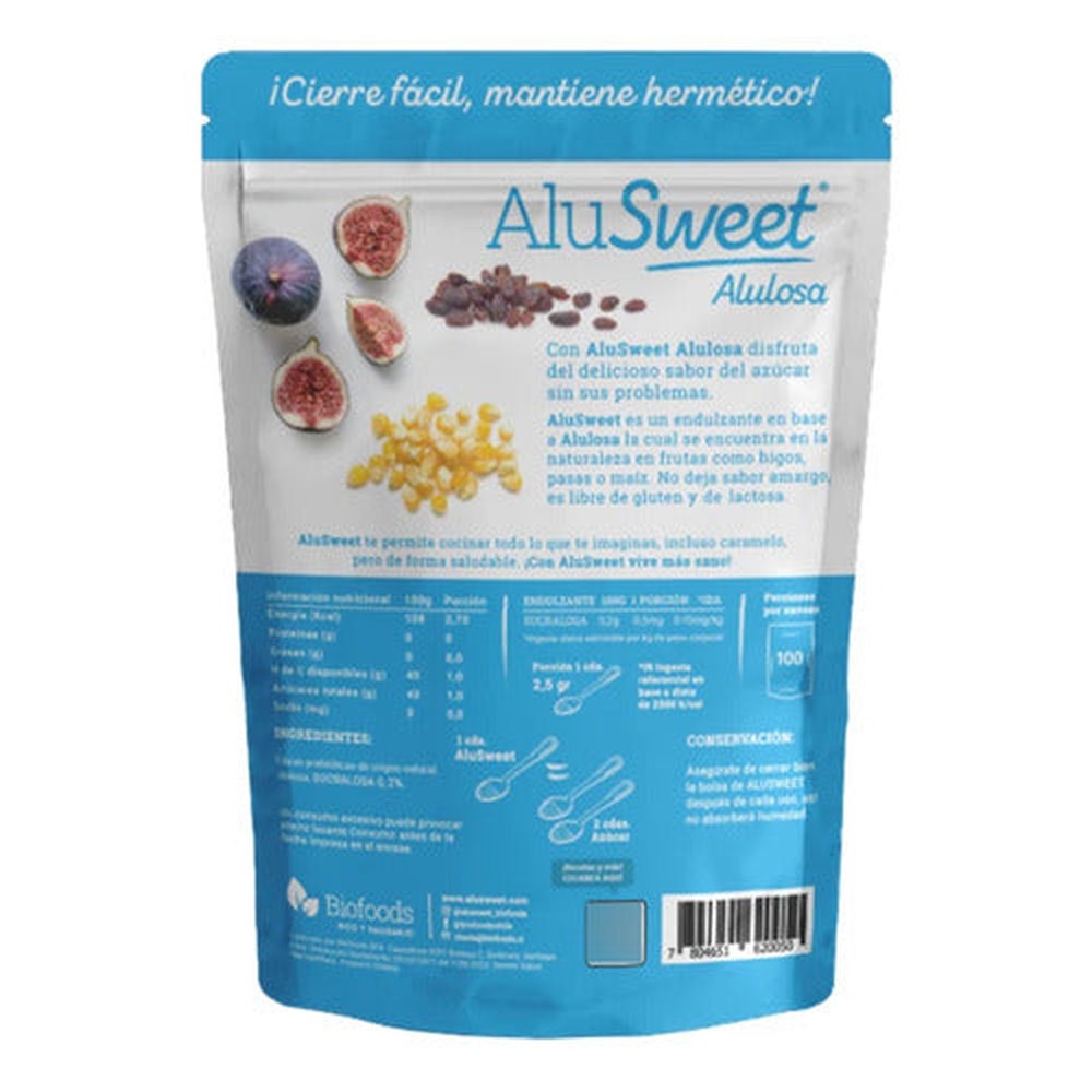 Endulzante Alulosa En Polvo 250g Alusweet