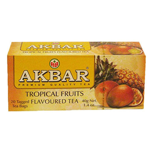 Té Negro Con Frutas Tropicales 20 Bolsitas