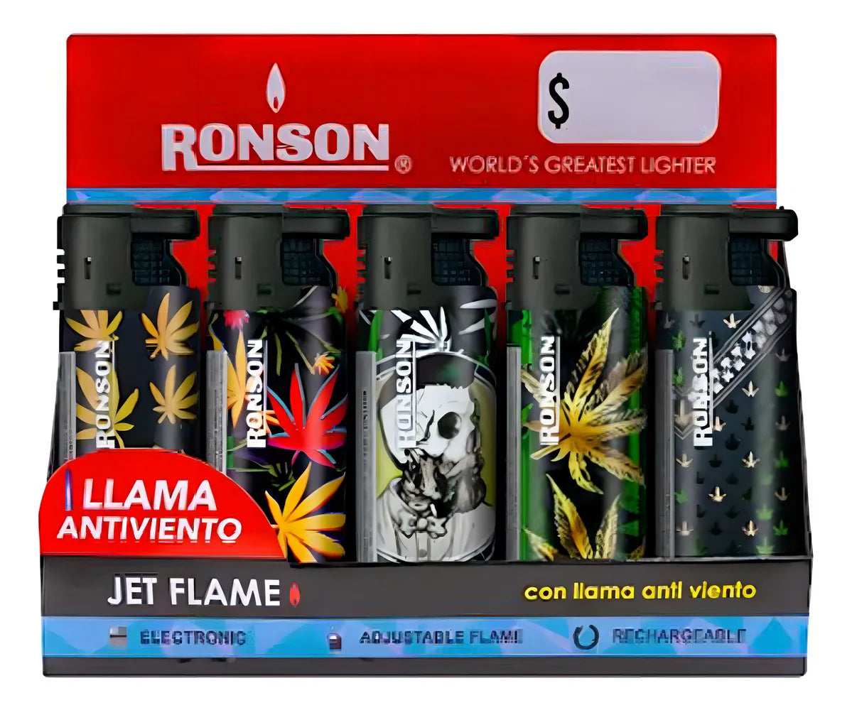 Pack 15 Encendedores Ronson Jet Flame