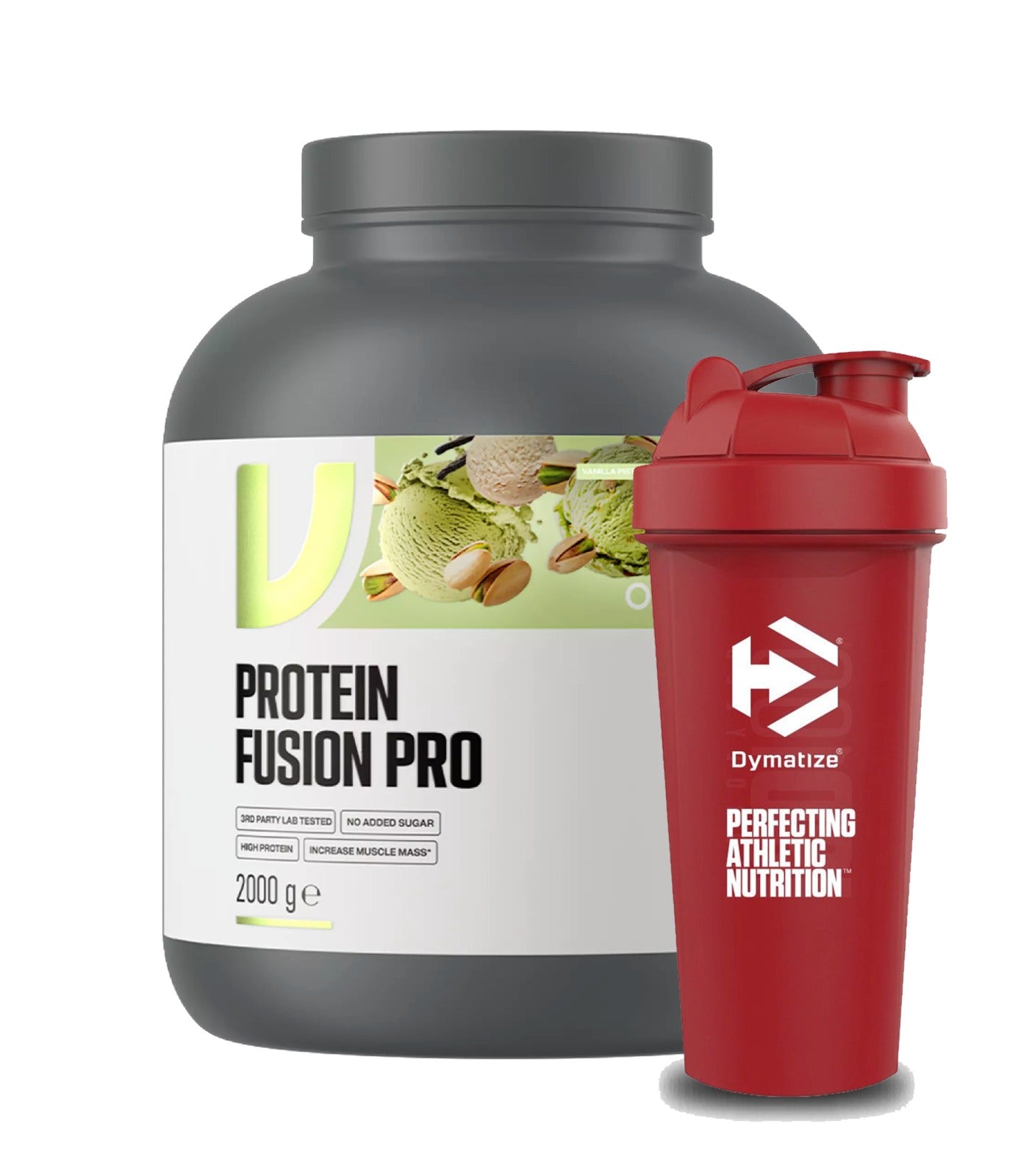 Proteina Fusion Pro 2kg Ostrovit Vanilla Pistacho Dream + Shaker