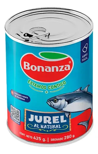 Jurel Al Natural Bonanza 425 gr