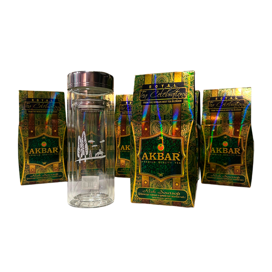 Termo Vidrio Templado + Té Rich Soursop