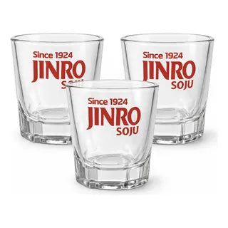 Pack 3 Vasos para Soju Jinro