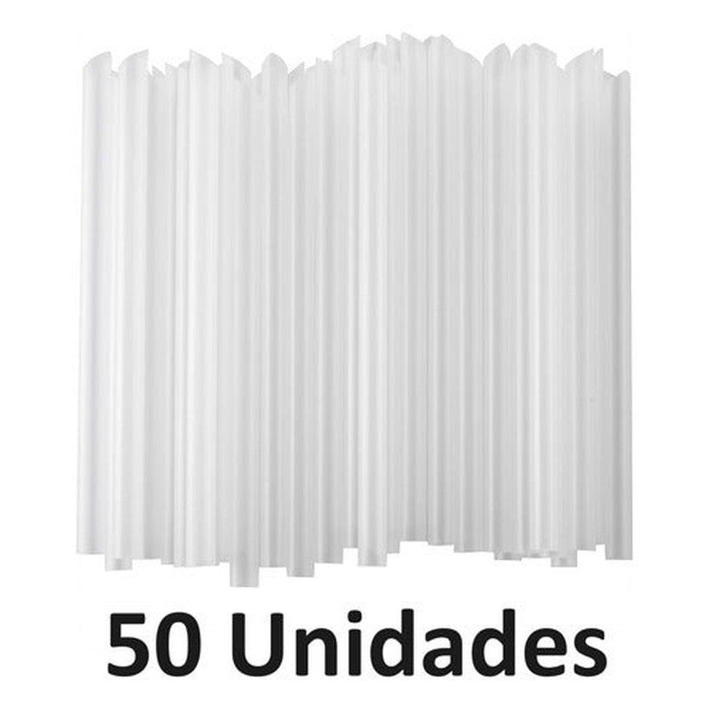 Bombilla Bubble Milk Tea Transparente X 50 Uds