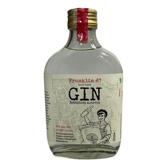 Gin 220ml Petaca Destilados Quintal Variedades