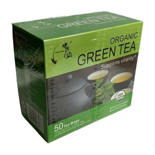 Té Verde Orgánico Caja De 50 Bolsitas