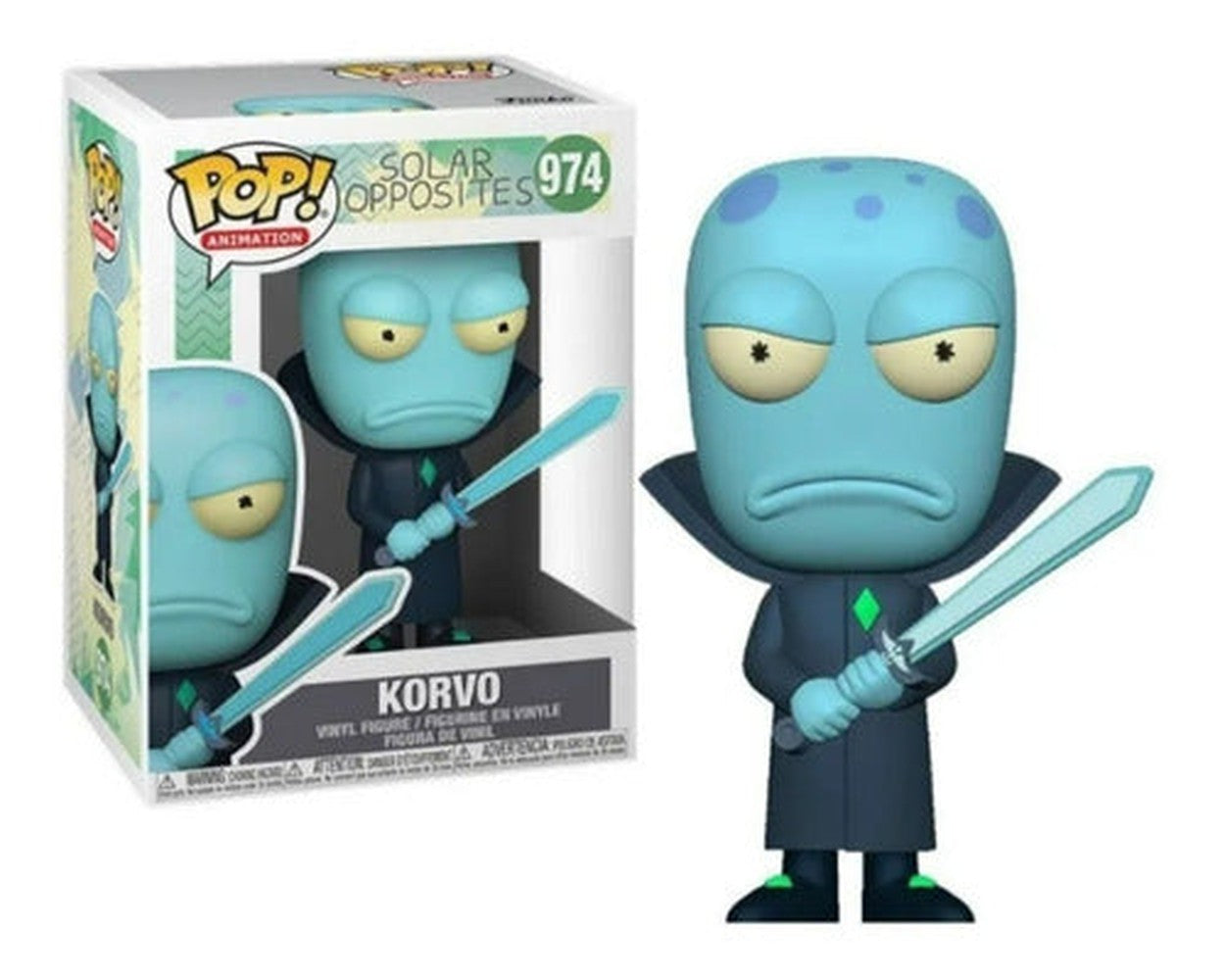 Figura Funko Pop Korvo Solar Opposites