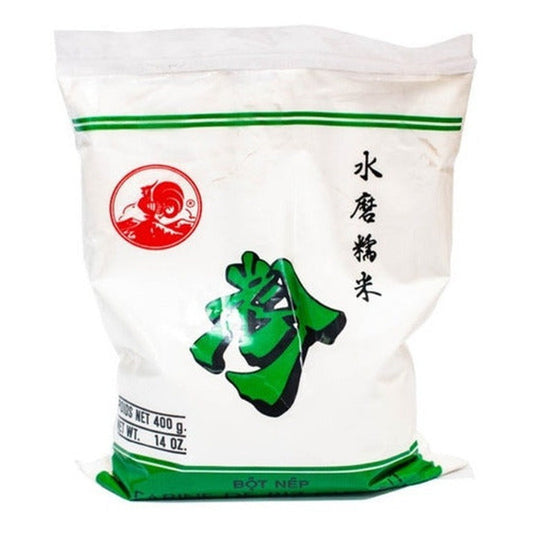 Harina De Arroz Glutinoso 400 Gr Cock Brand