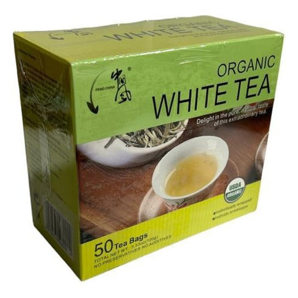 Té Blanco Orgánico Caja De 50 Bolsitas