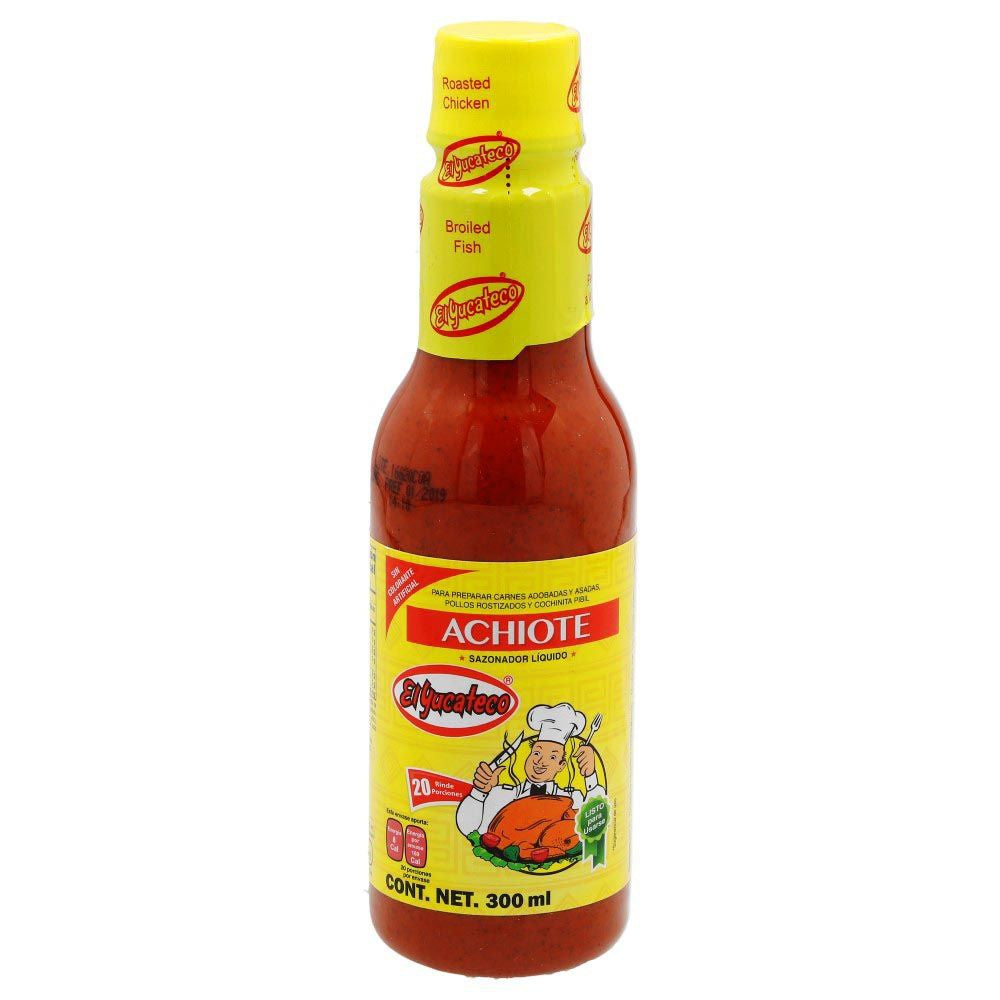 Achiote Liquido Premium El Yucateco 300 Ml