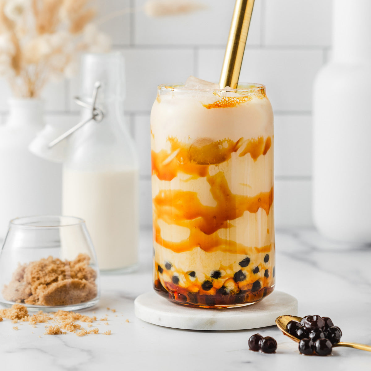 PREPARA BUBBLE MILK TEA EN SIMPLES PASOS