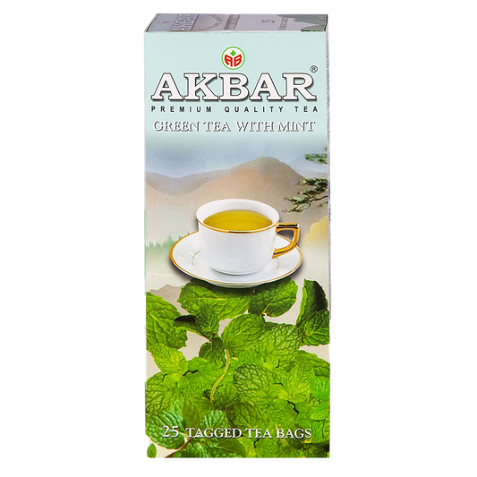Té Verde Con Menta 25 Bolsitas