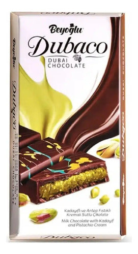 Chocolate Dubai Pistacho 95g Dubaco