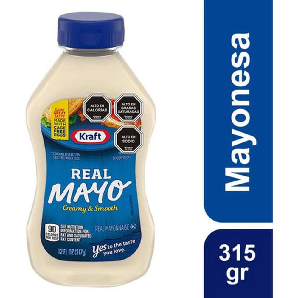Mayonesa Kraft Real Mayo 315g