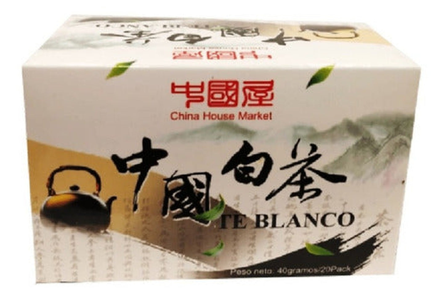 Té blanco 20 bolsitas