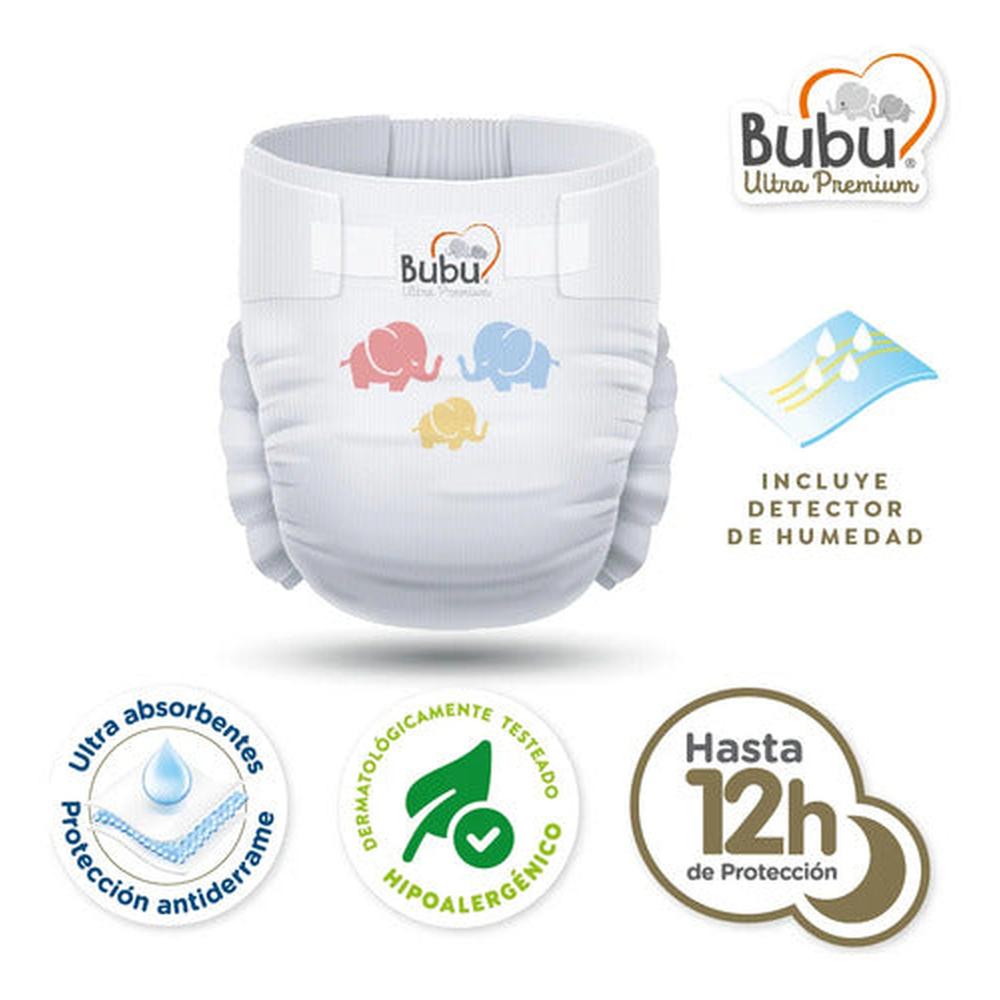 Pañales Extra Extra Grandes 14 Unid. Bubu