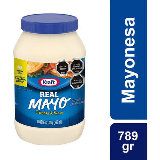 Mayonesa Kraft Real Mayo 789g