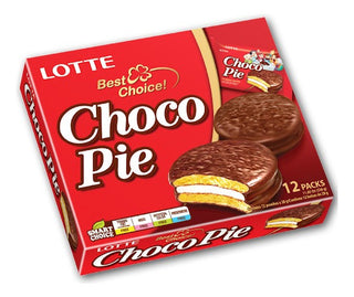 Alfajor Coreano Choco Pie Caja 12 Uds Variedades - Lireke