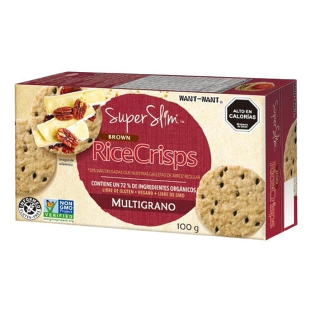 Galletas De Arroz Integral Multigranos 100 Gr.